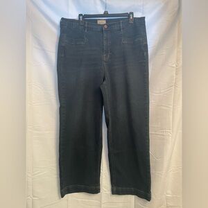 Nicole Miller New York Blue Women’s Wide Leg Jeans. 14 EUC.